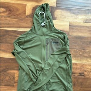 Sitka Lightweight Hoody in Covert Green